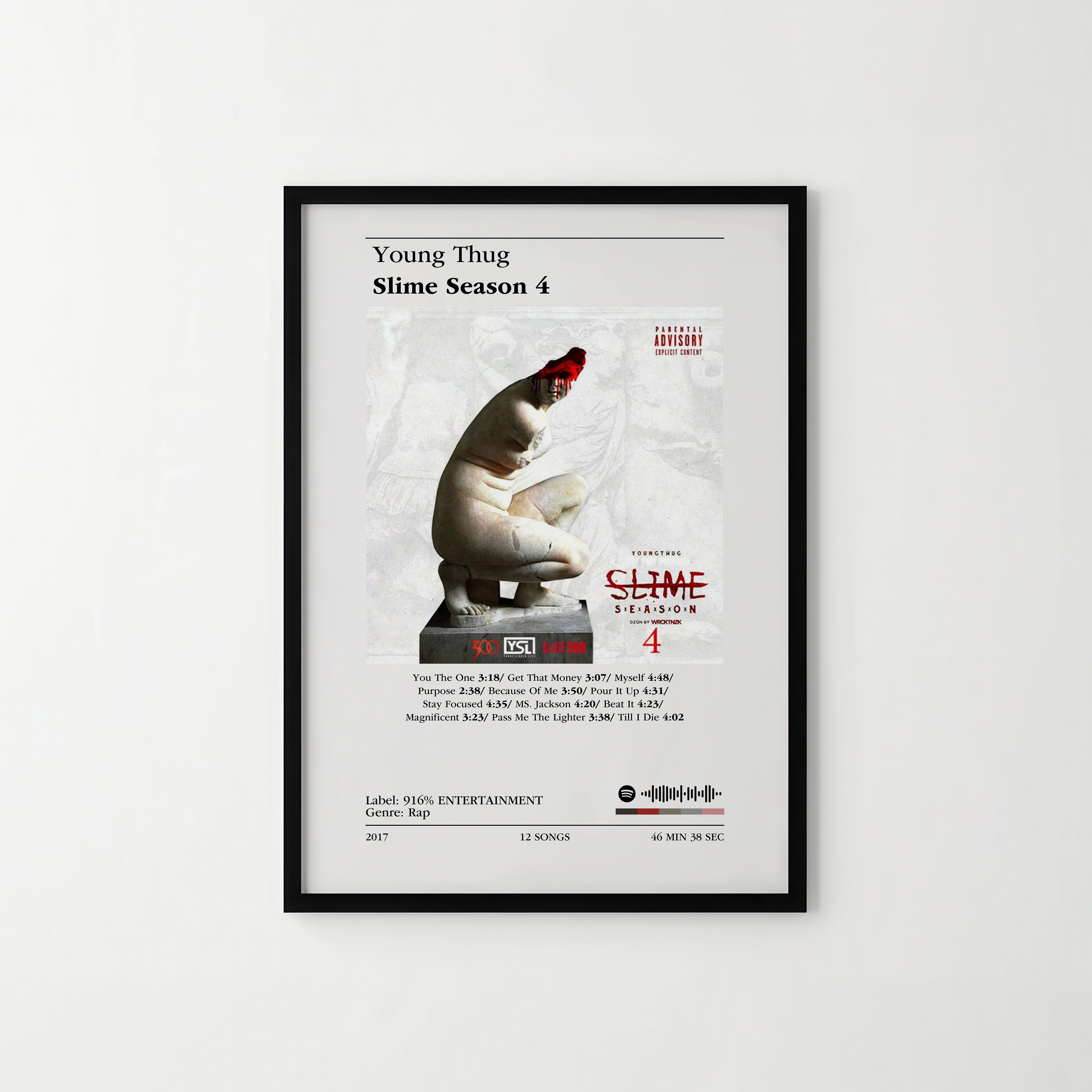 Poster Young Thug - Slime Season 4