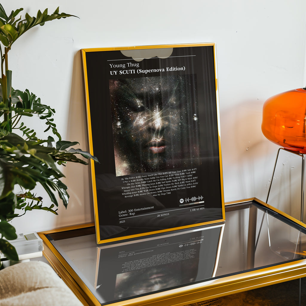 Poster Young Thug - UY SCUTI (Supernova Edition)