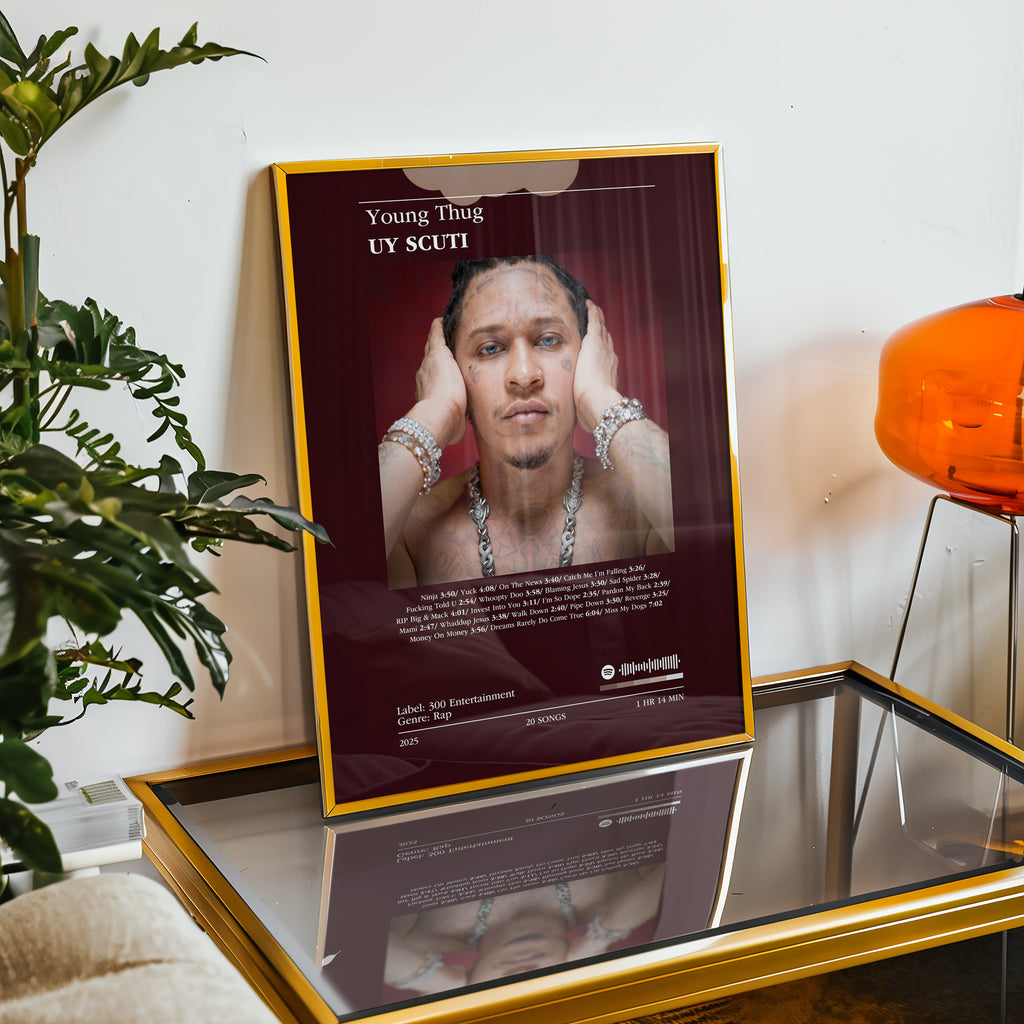 Poster Young Thug - UY SCUTI